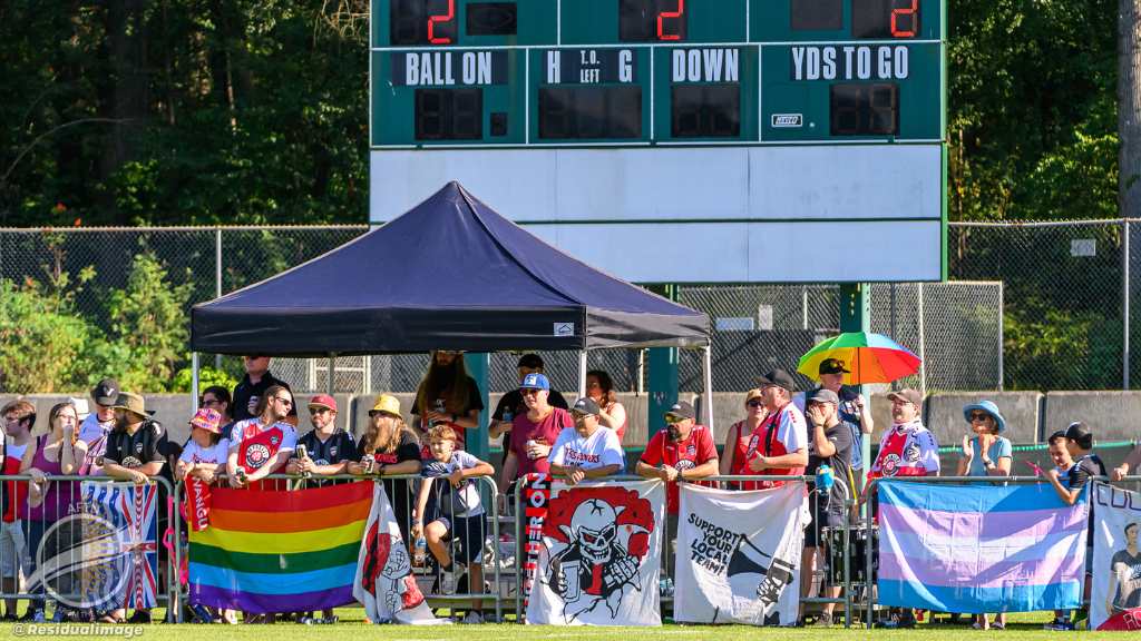 Swanguardians at a Rovers match